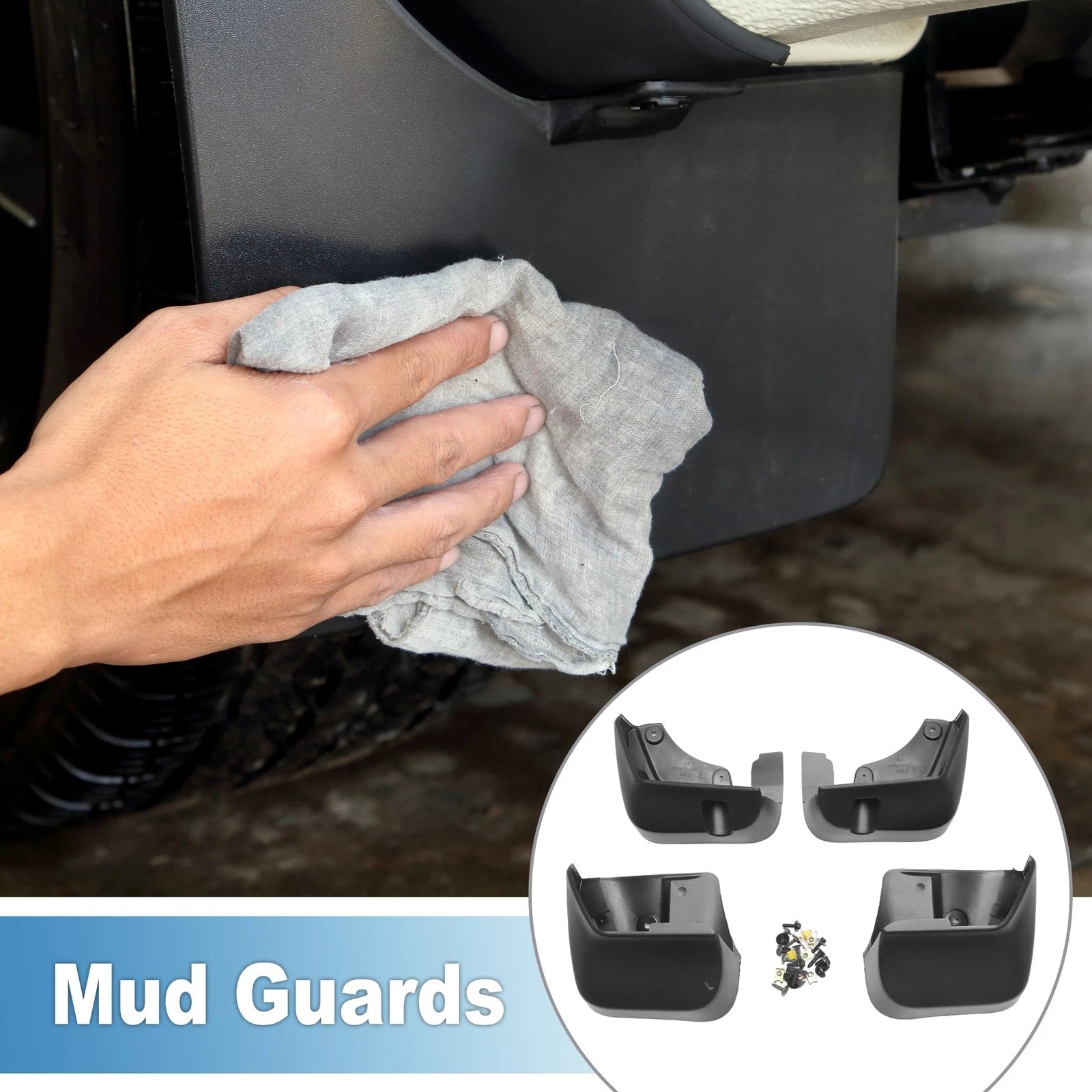 Mud Flap Splash Guard for Subaru Forester (2009–2013)