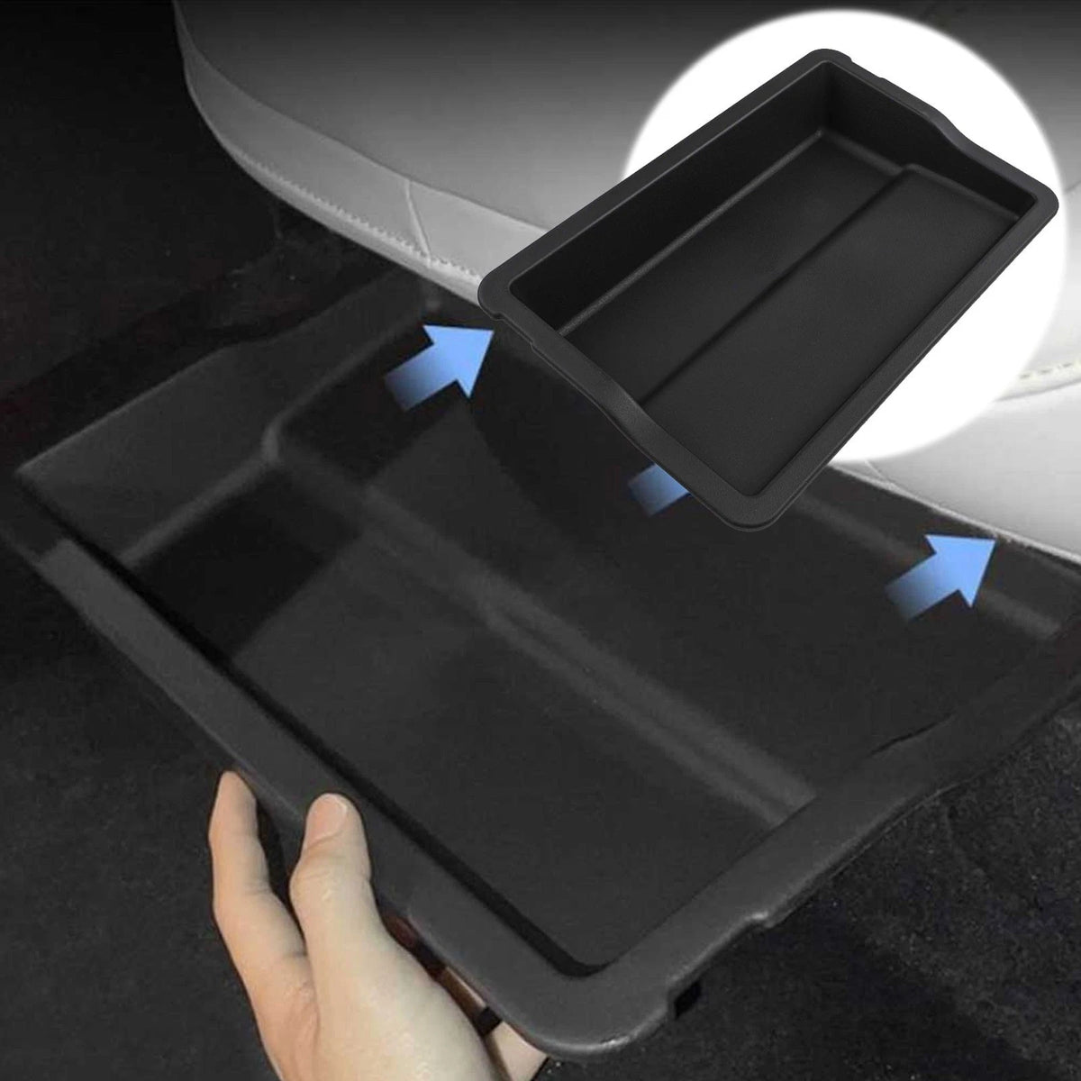 Waterproof Under Seat Storage Box for XPeng G6 (2023–2025)