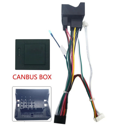 Car Android 16 PIN Power Wiring Harness Connector For Ford Mondeo /Focus /C-MAX