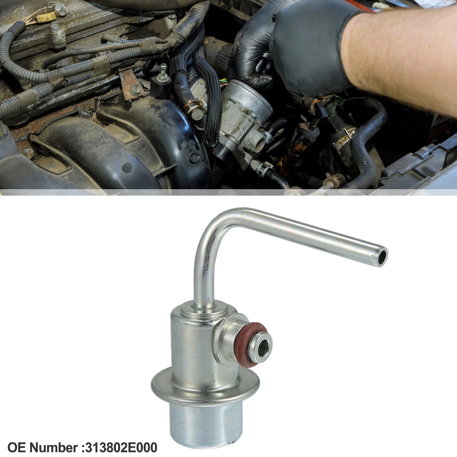 Fuel Injection Pressure Regulator for Hyundai Tucson (2005–2009) OEM Replacement