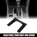 Shift Box Cover Trim Gear Panel Decal for Honda Civic (2016–2021) Black