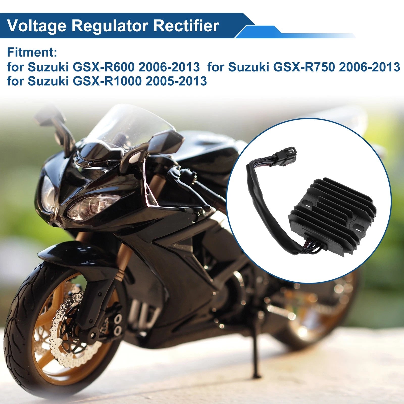 Voltage Regulator Rectifier for Suzuki GSX-R600 (2006–2013)