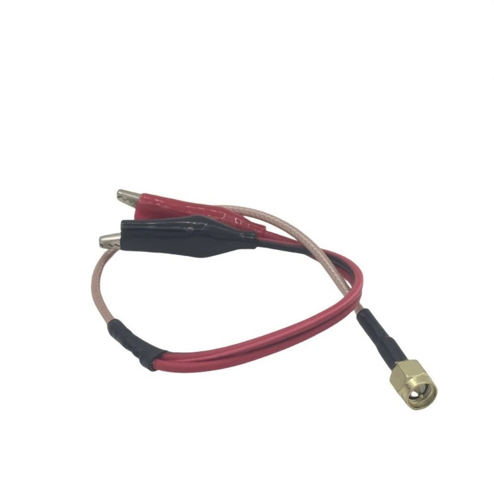 SMA Male to Alligator Grip RF Coaxial Cable Adapter for Devices