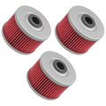 Oil Filter 3 Pack Replacement for Honda XR400R XR440 (1996–2004)