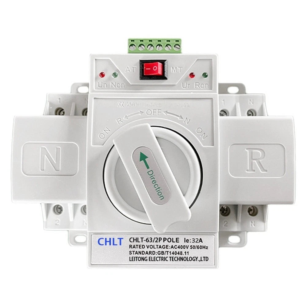 Automatic Transfer Switch 32A 63A Mini Type 2P 4P 400V 50Hz
