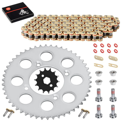 Drive Sprocket Chain Kit w/ Bolts for Honda XR100R CRF100F (2000–2023)