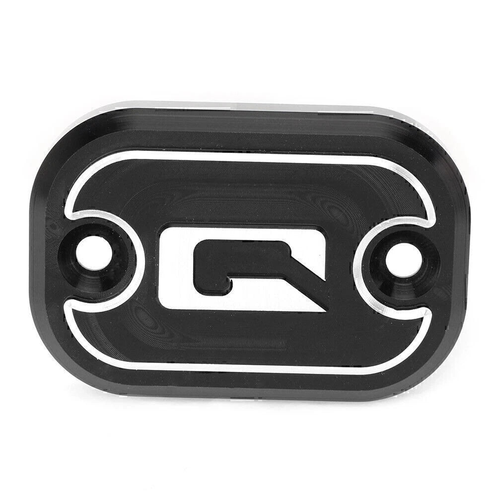 Scooter Front Brake Fluid Reservoir Cap Cover Black For YAMAHA QBIX 125 2017-18