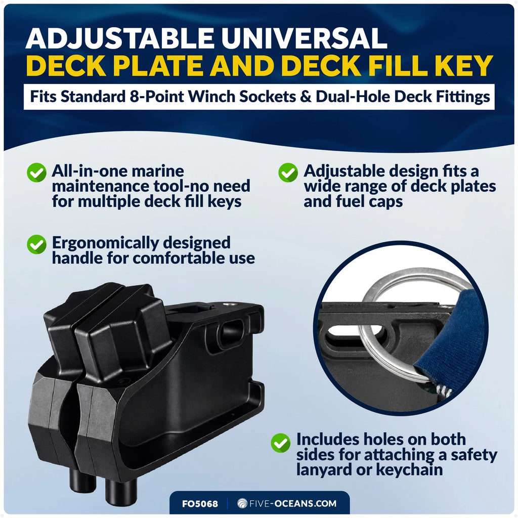 Adjustable Universal Deck Plate and Fill Key for (FO5068)