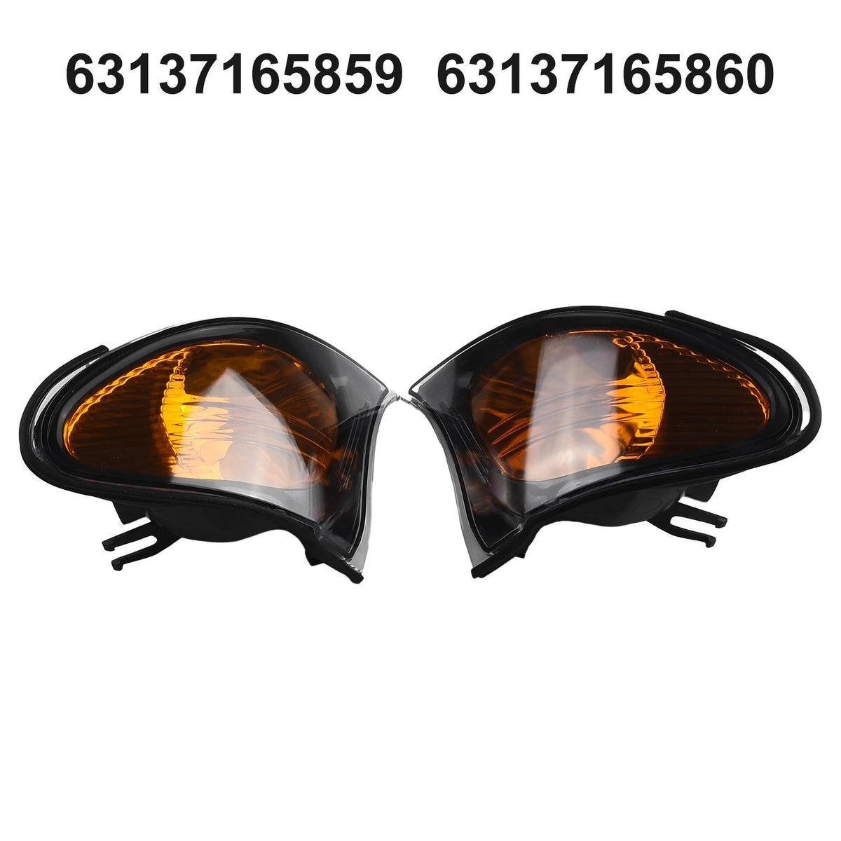 2X Yellow Lights for BMW 330xi 4-Door (2002–2005)