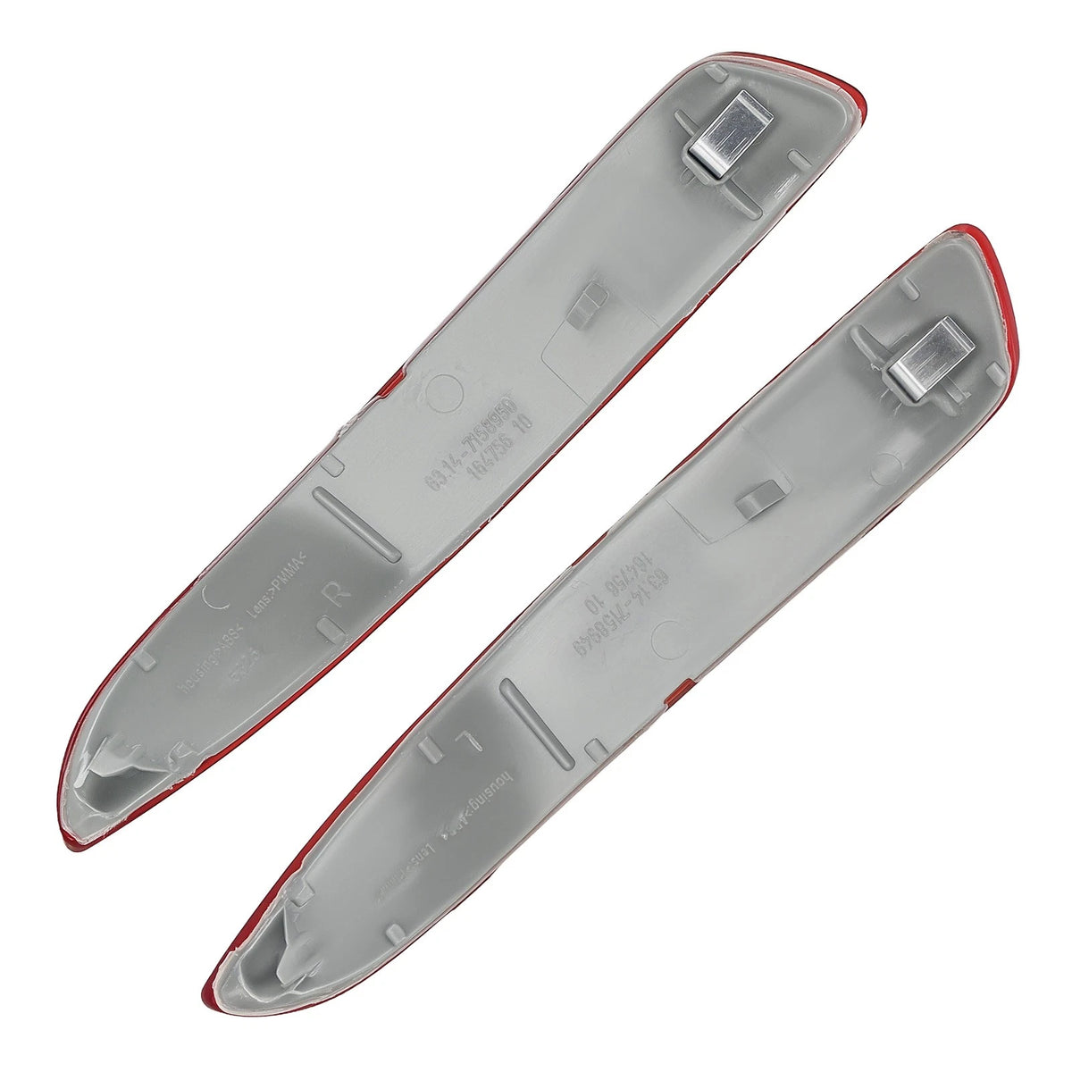 Bumper Reflector for BMW X5 E70 (2007–2010) 63217158949 63217158950 Red