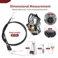 Carburetor Carb & Cable Assy 13200-29FB4 for Suzuki DRZ400SM (2005–2008, 2013–2018)