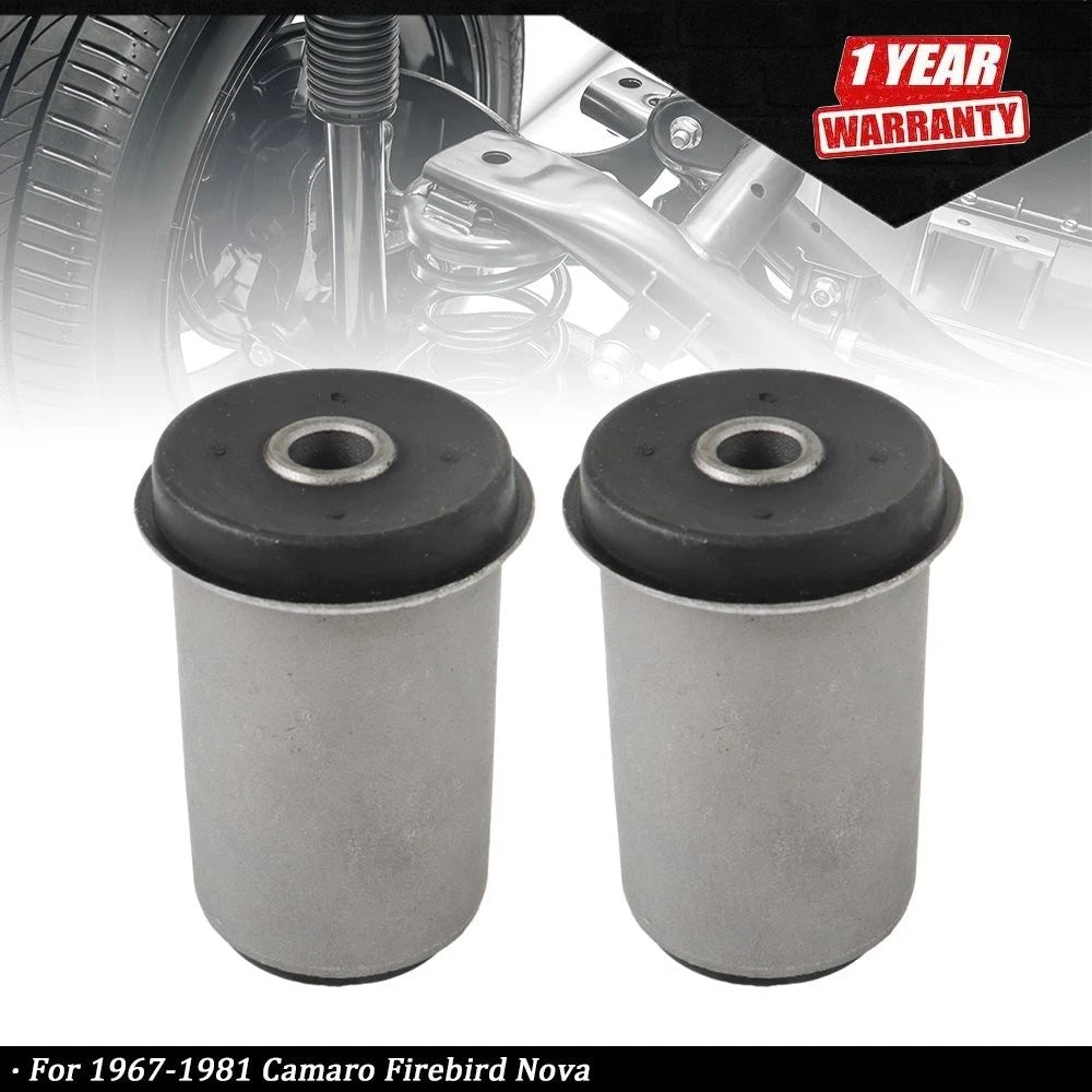 2X Leaf Spring Front Eye Bushing for Camaro Firebird Nova (1967–1981)