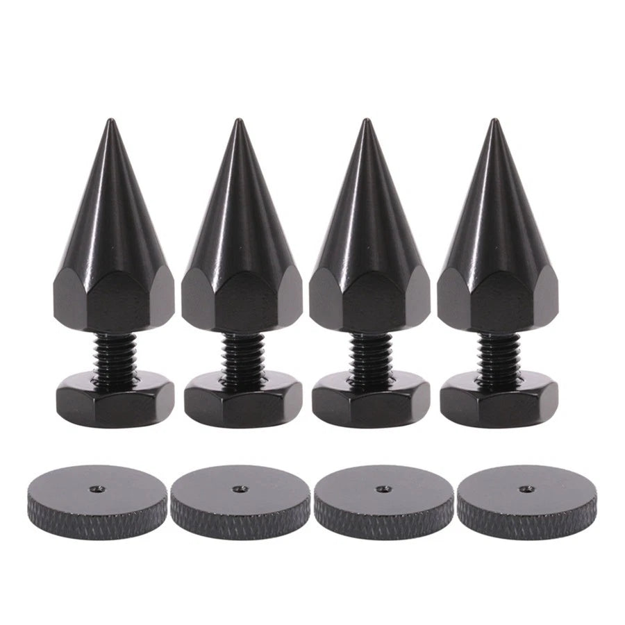 Set of 4 M6 Speaker Isolation Spikes for Studio Monitor Stands (40mm)