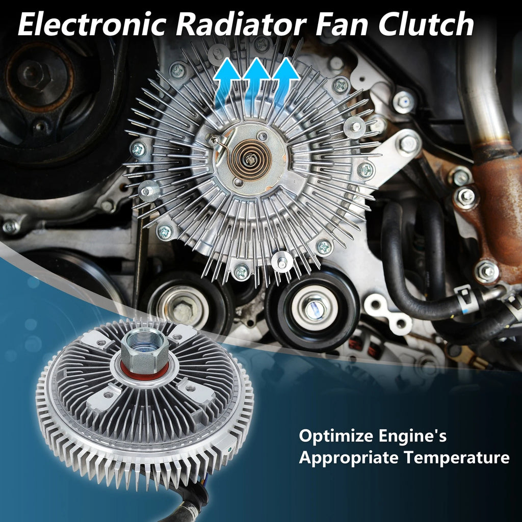 Cooling Fan Clutch Replacement for Dodge Ram 2500 3500 (2011–2013)