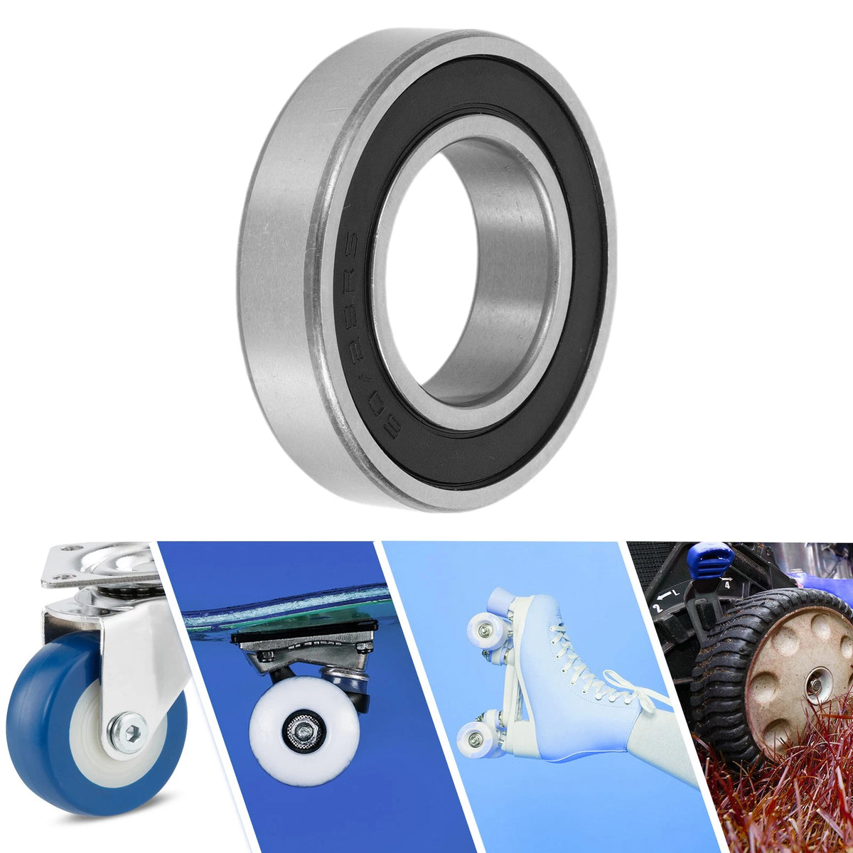 Deep Groove Ball Bearing 28x52x12mm for Scooter Skateboard (1 Pc)
