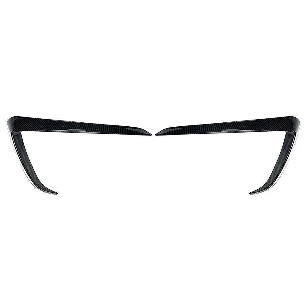 Front Fog Light Lamp Eyebrow Cover Trim for Tesla Model Y (2020–2023)