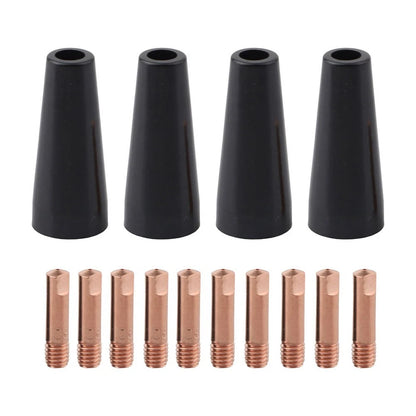 Flux Core Nozzle Tips Kit for MIG Welding Equipment (0.8mm)