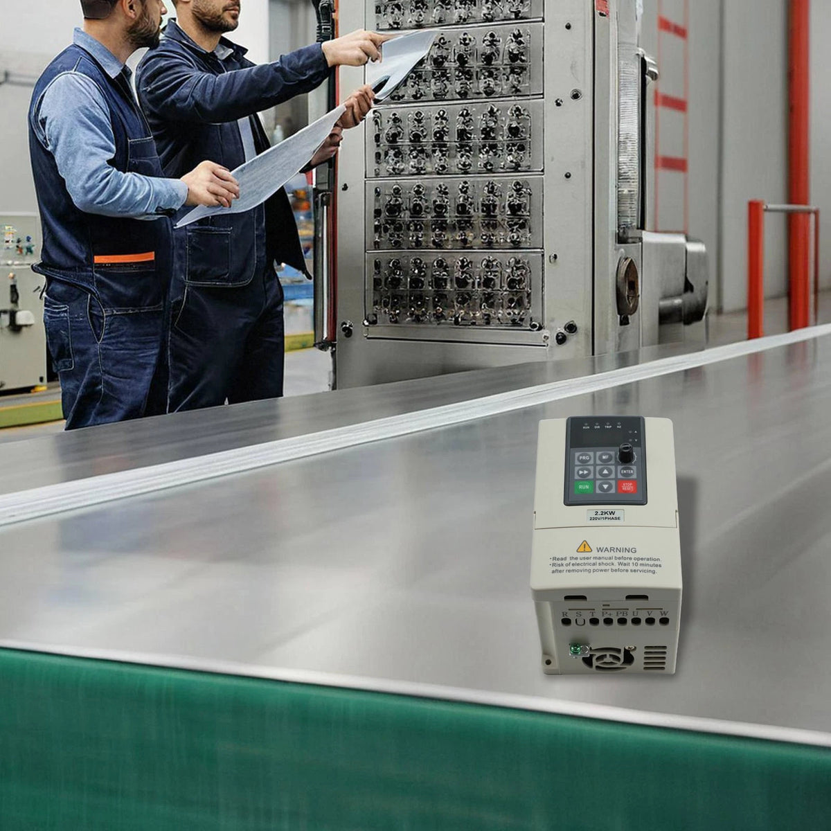 AC Converter for CNC Machines (Efficient Cooling, Advanced Control Protection)