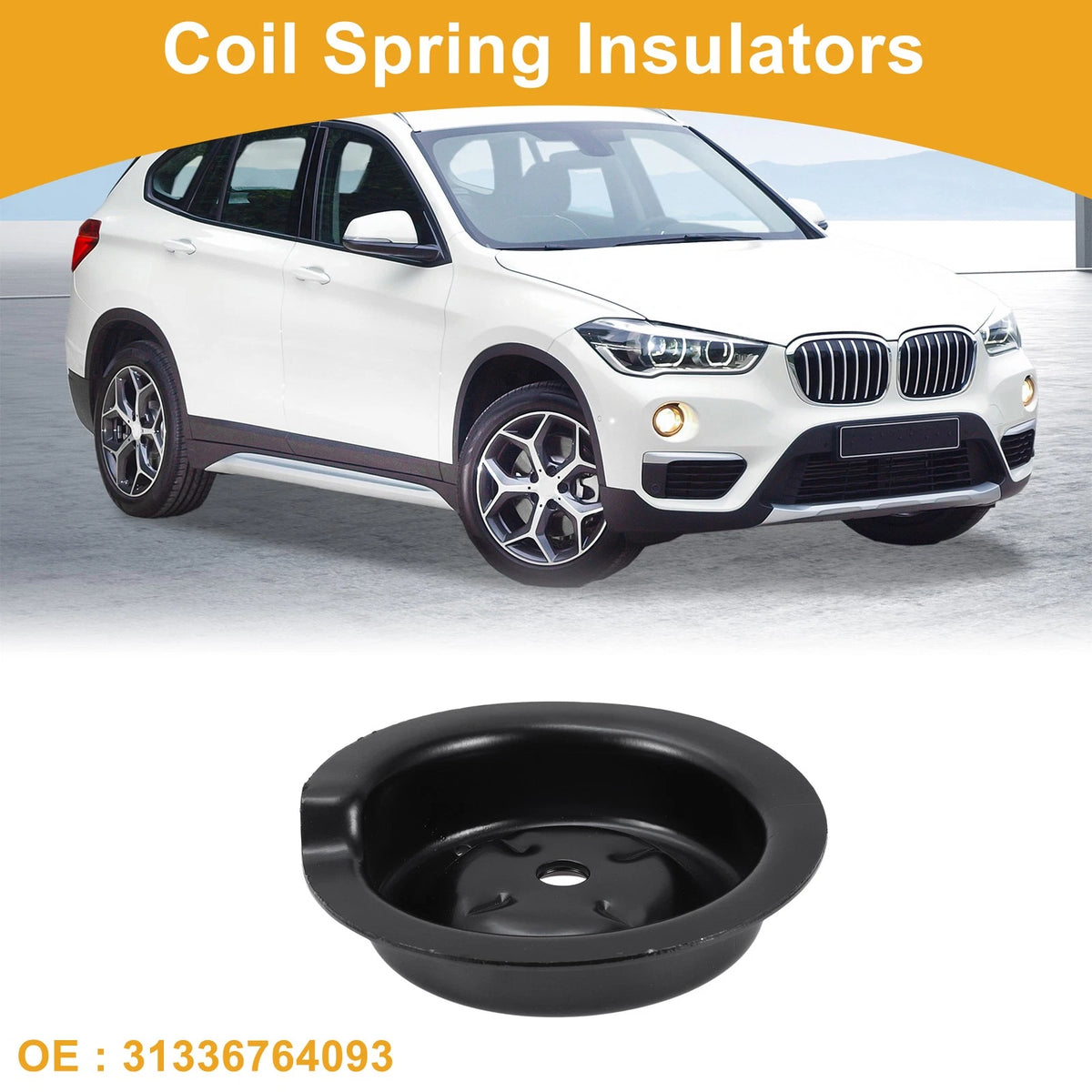 Upper Coil Spring Insulator Replacement for BMW X1 (2013–2015) Metal