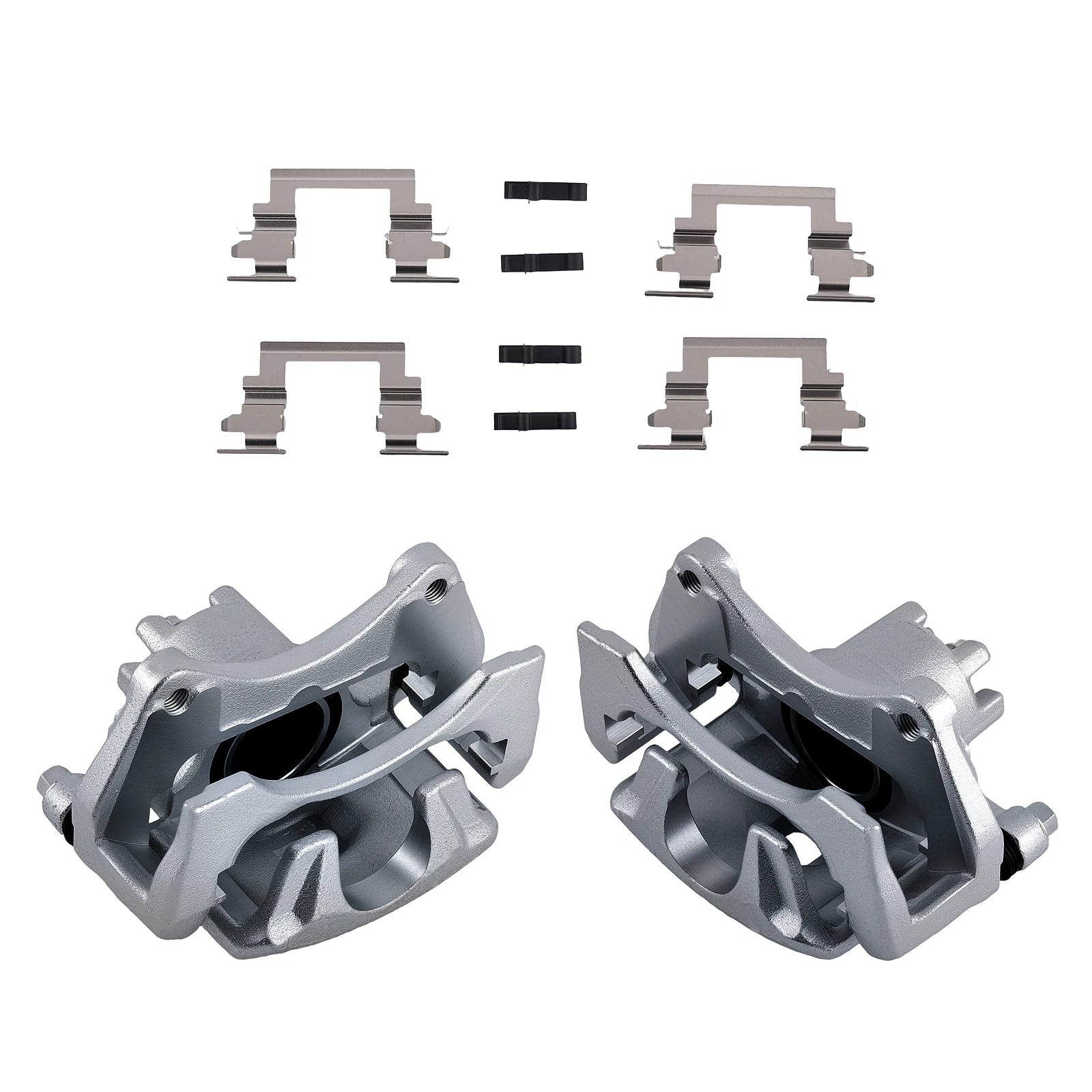 Front Left Right Brake Calipers w/Bracket for Chrysler 200 Sebring Dodge Caliber (2007–2010)