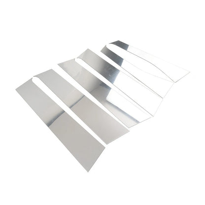 Set of 4 Pillar Post Door Window Covers for Mitsubishi Outlander (2013–2021) Silver