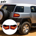 Pair OLED Tail Light Assembly Replacement for Toyota FJ Cruiser (2007–2014)