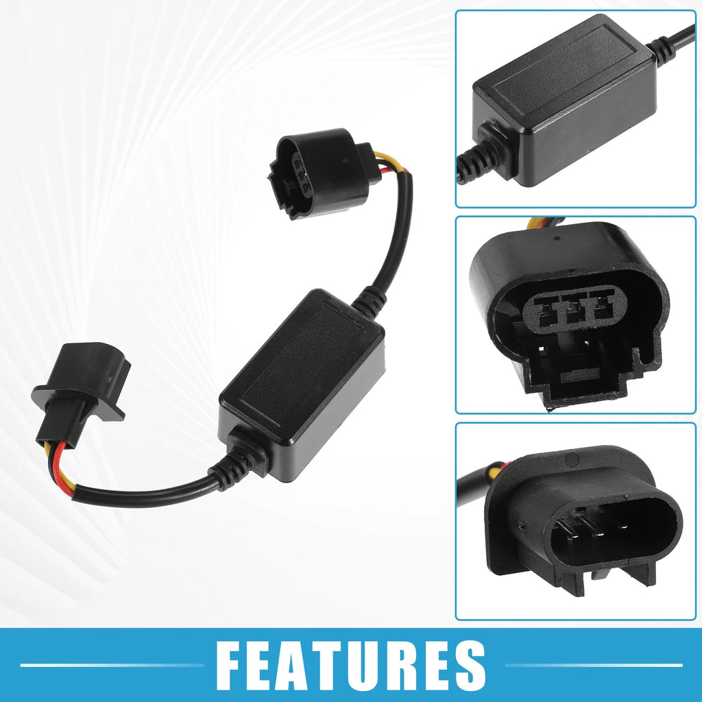 Set of 2 9008 LED Car Headlight Canbus Decoder Resistors
