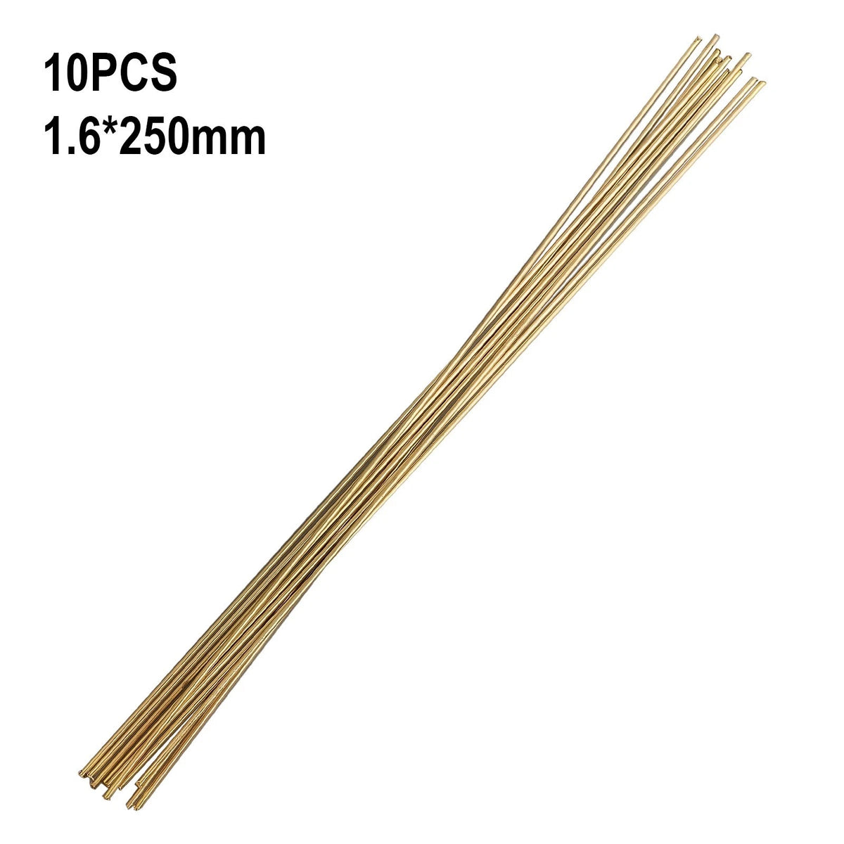 2X 1.6mm Brass Rods for Brazing and Soldering