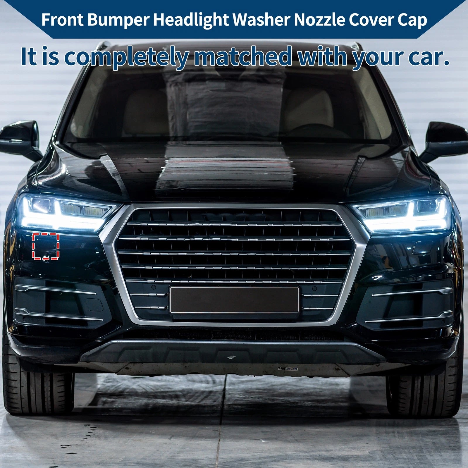 Front Right Washer Nozzle Cover Cap for Audi Q7 (2016–2021)