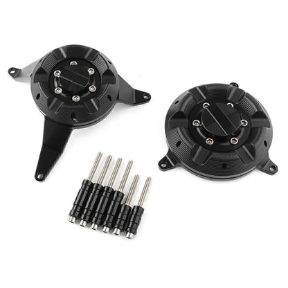 Front Engine Stator Cover Protector for Kawasaki Z900 (2017–2023) Black