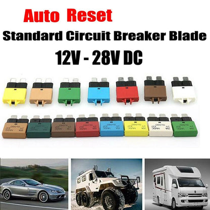 1Pcs Circuit Breaker Blade Fuse for Marine 12V/24V (5A-30A)