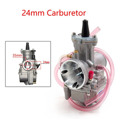 24mm Carburetor for PWK24 50cc-125cc Dirt Pit Bike Motorcycle