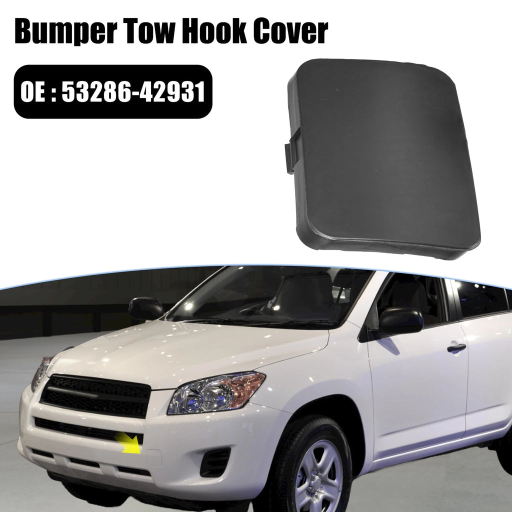Tow Hook Cover Front Left for Toyota RAV4 2006–2008 Replacement