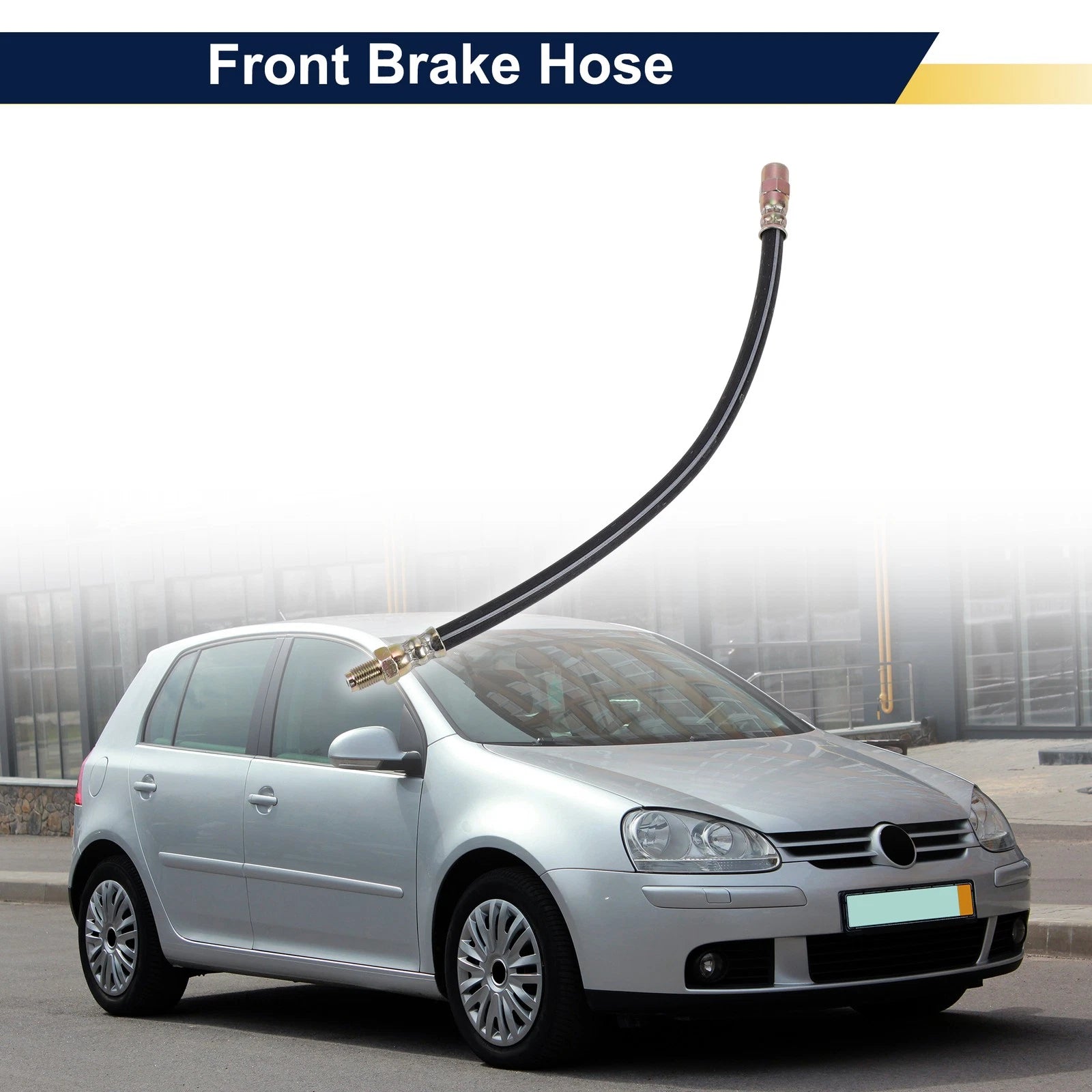 Front Brake Hose for Volkswagen Golf (1979–1992) Brake Hydraulic Line