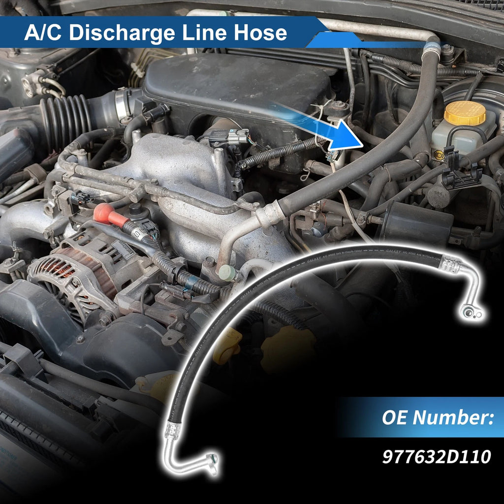 A/C Refrigerant Liquid Hose Replacement for Hyundai Elantra (2001–2006)
