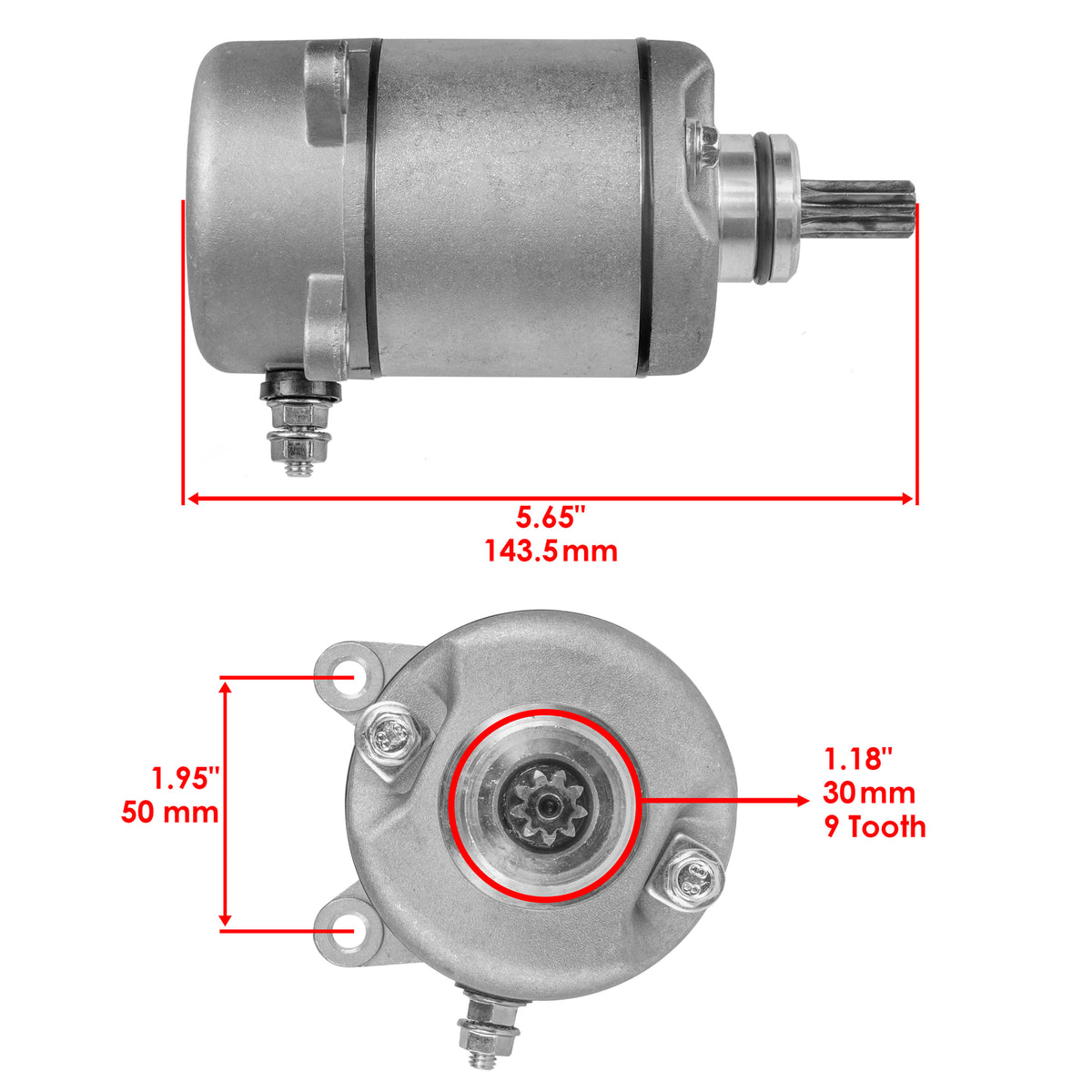 Starter Relay Solenoid for Honda TRX250TE Recon 250ES 2x4 (2002–2007)