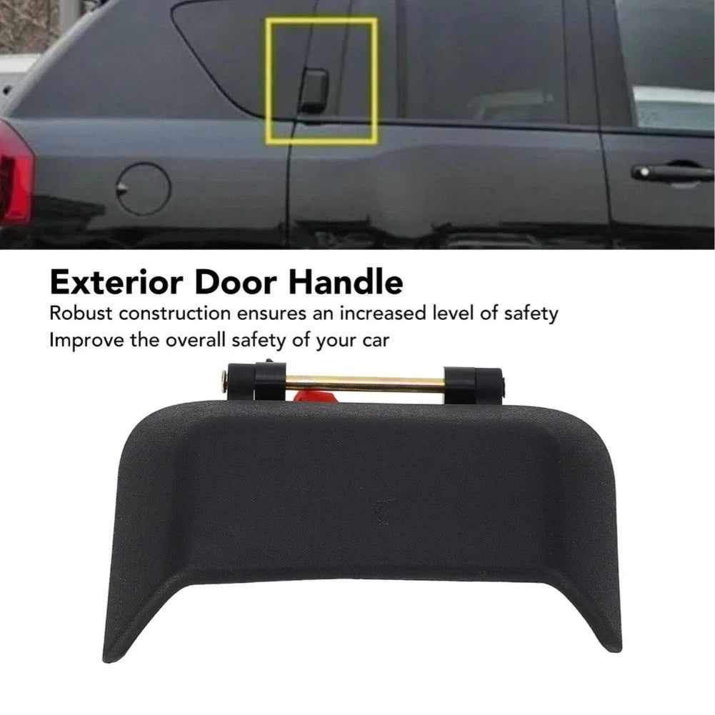 Rear Door Handle Black for Jeep Compass (2007–2014)