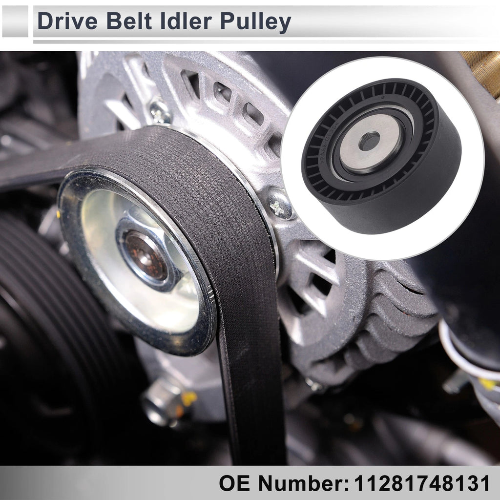 Drive Belt Idler Pulley Replacement for BMW Series 3 (1994–2006)