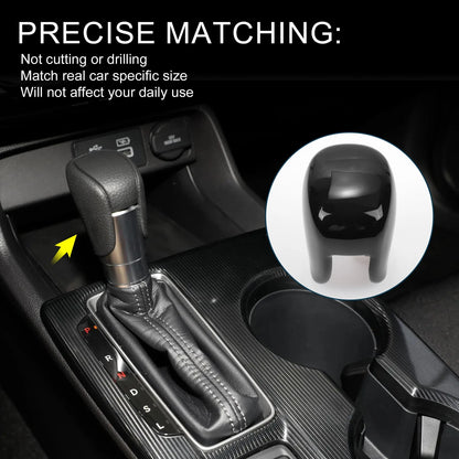 Automatic Gear Shift Knob Cover for Honda Civic (2022–2025) Black