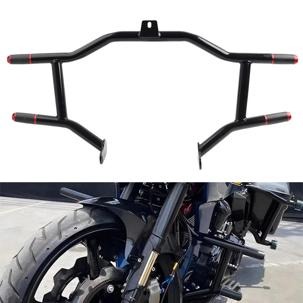Front Engine Crash Bar Guard for Harley Touring Road King Street Glide (2009–2024)