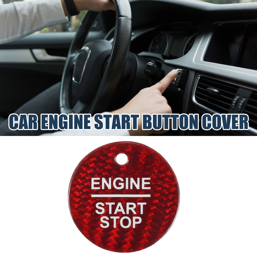 Engine Start Stop Button Cover for Ford (Red)