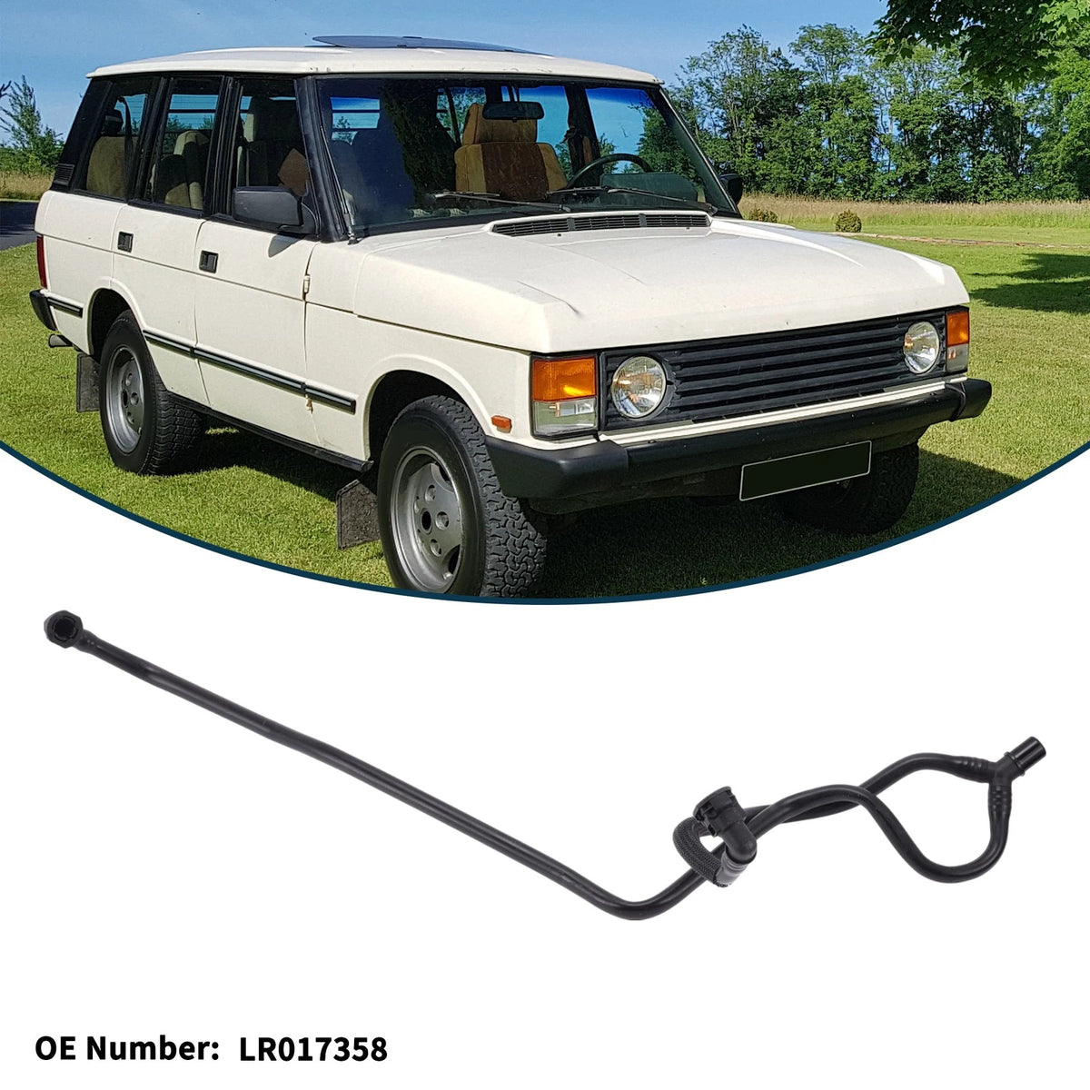 Radiator Hose No.LR017358 for Land Rover Range Rover (2009–2012)