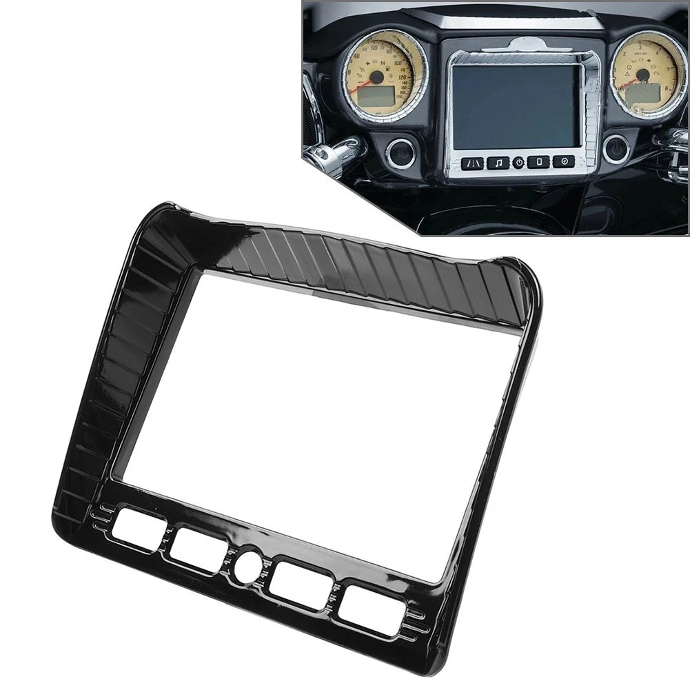Instrument Frame Guard Cover Black For Indian Chieftain Roadmaster 2017-2024
