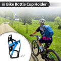 Bike Bottle Cup Holder Rack for Integrally Formed PC Blue 1 Set