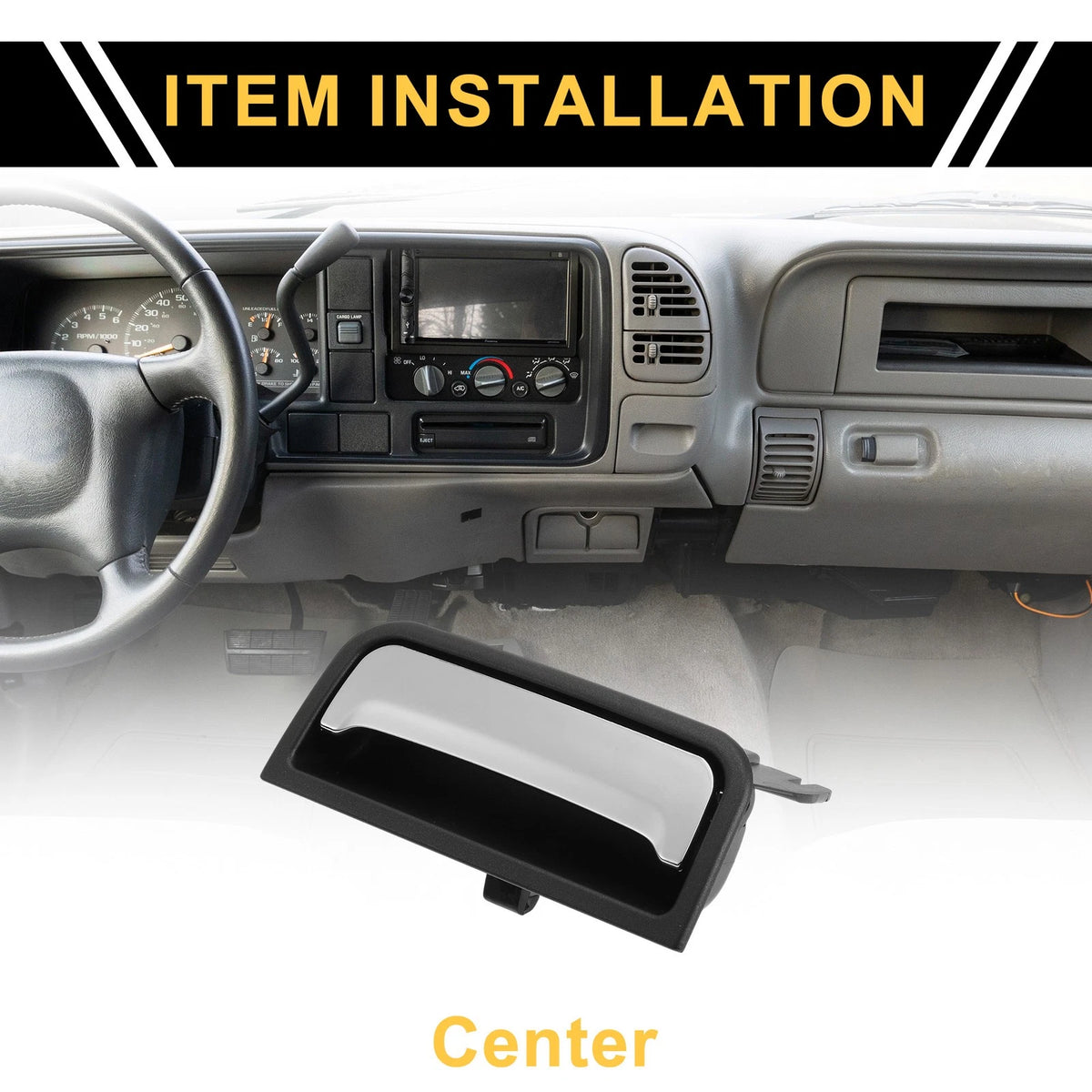 Center Console Armrest Latch Handle for Chevrolet Suburban 3500 HD (2016–2018)