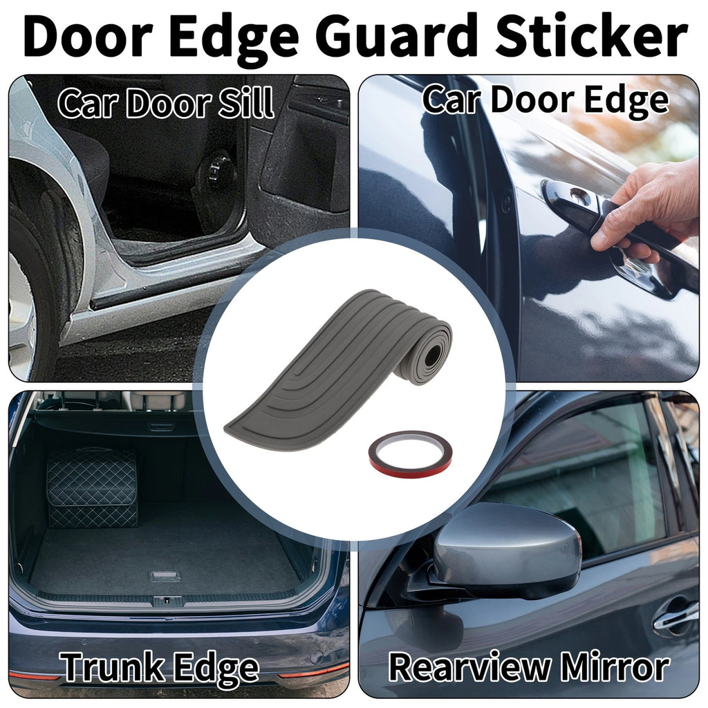Rear Bumper Edge Guard for 104cm/40.9" L Gray