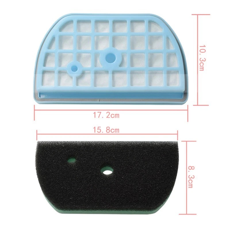 Pre-Motor Filter + Filter Cotton for VK70502N VK70507N Vacuum Cleaner