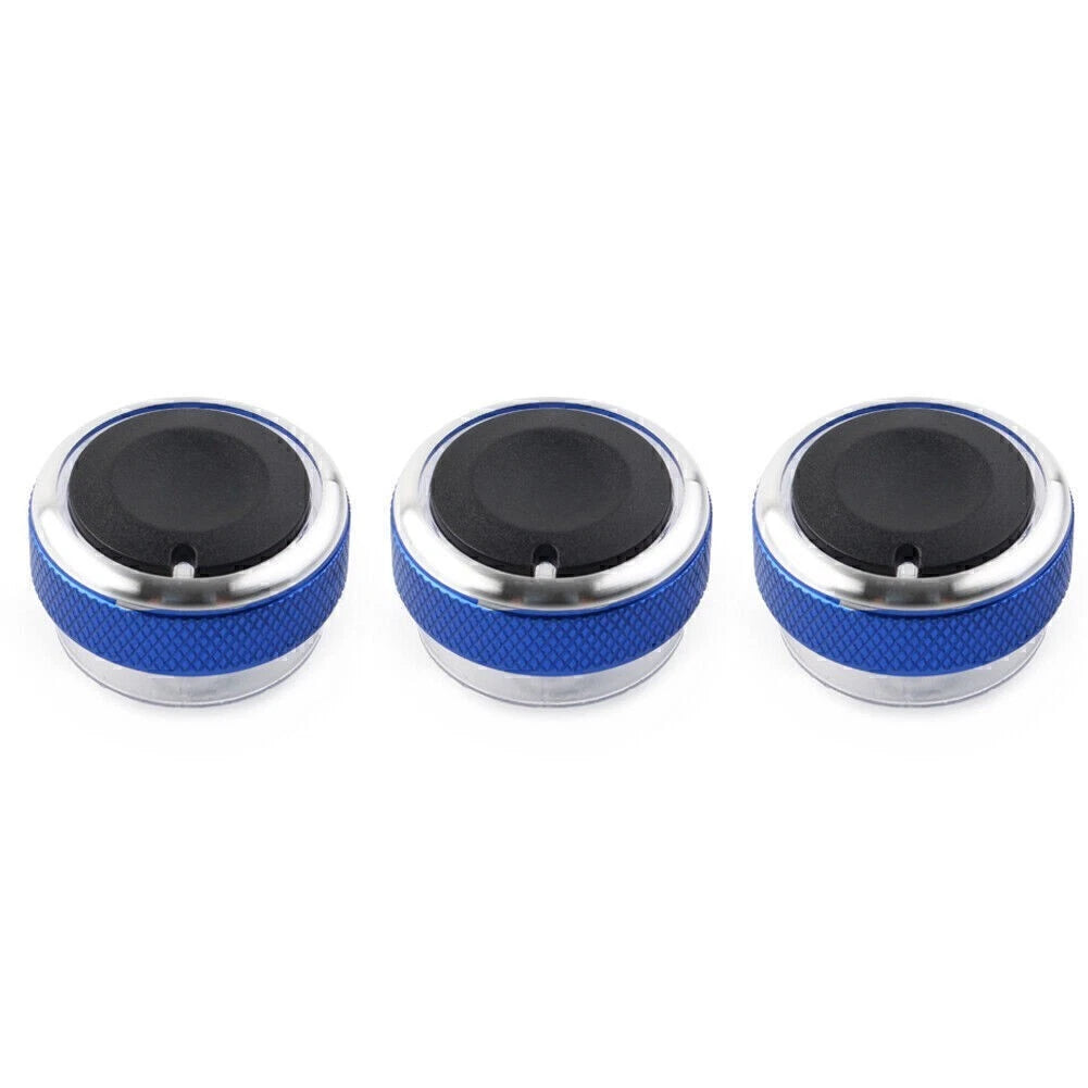 Set of 3 Air Conditioner Switch Button Ring Trim for Ford Focus MK2 MK3