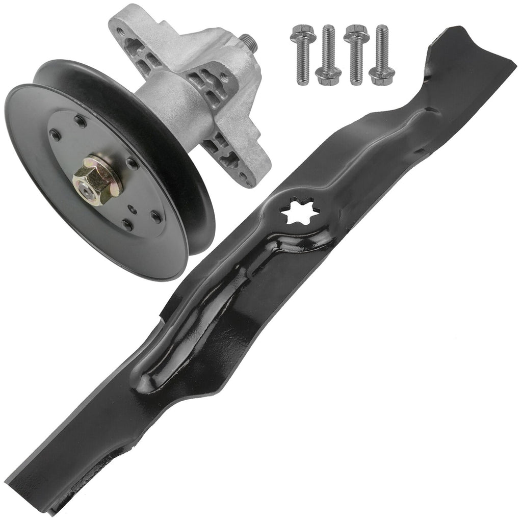 Deck Spindle Assembly with Pulley for MTD RZT-50 17AF2 Zero-Turn (2016–2016)