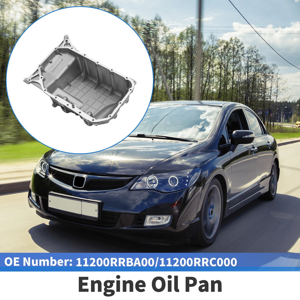 Engine Oil Pan Replacement for Honda Civic Si 2.0L (2006–2011) Aluminum
